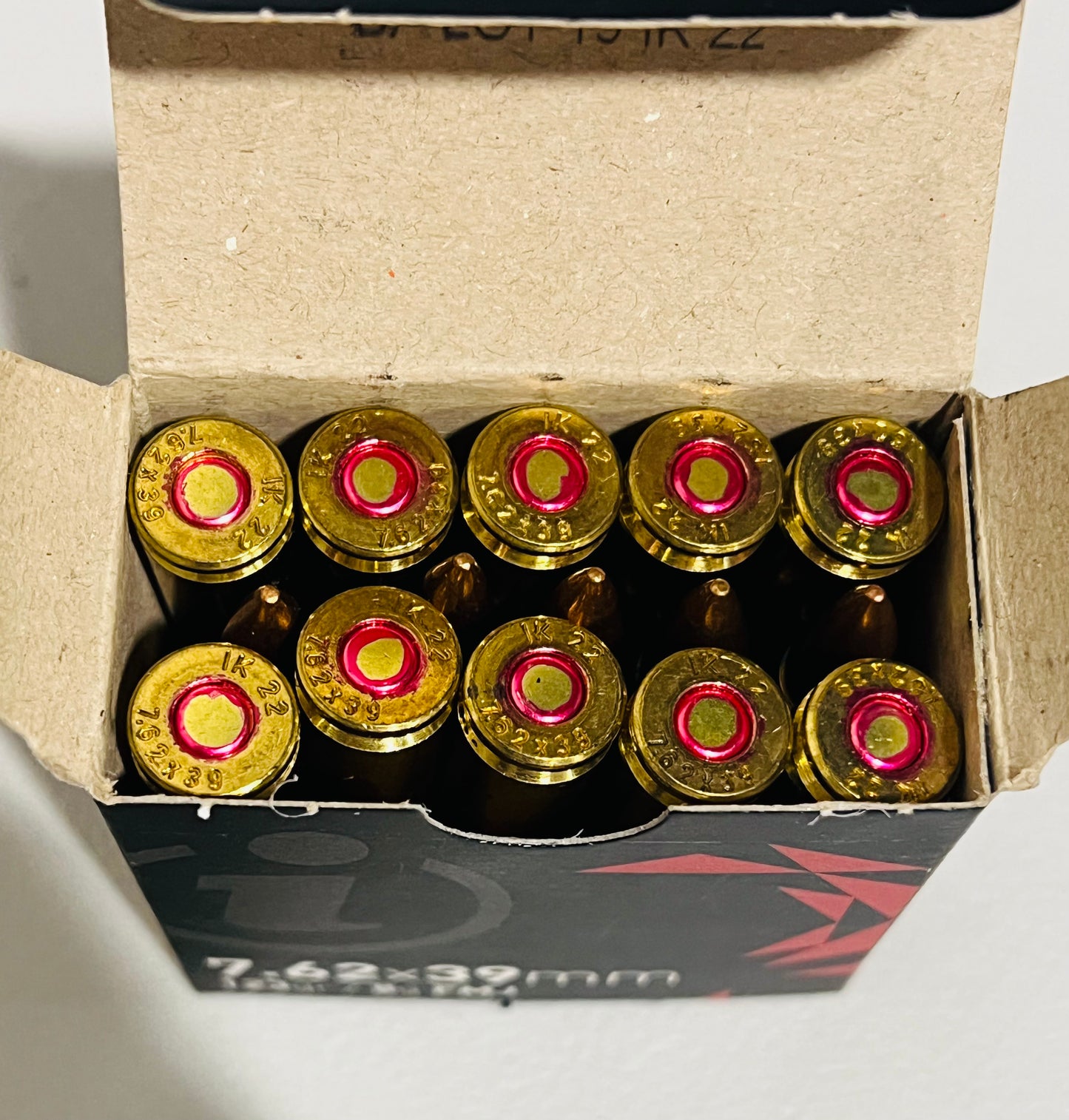 Igman 7.62x39 Ammo 123 Grain FMJ 480 rounds